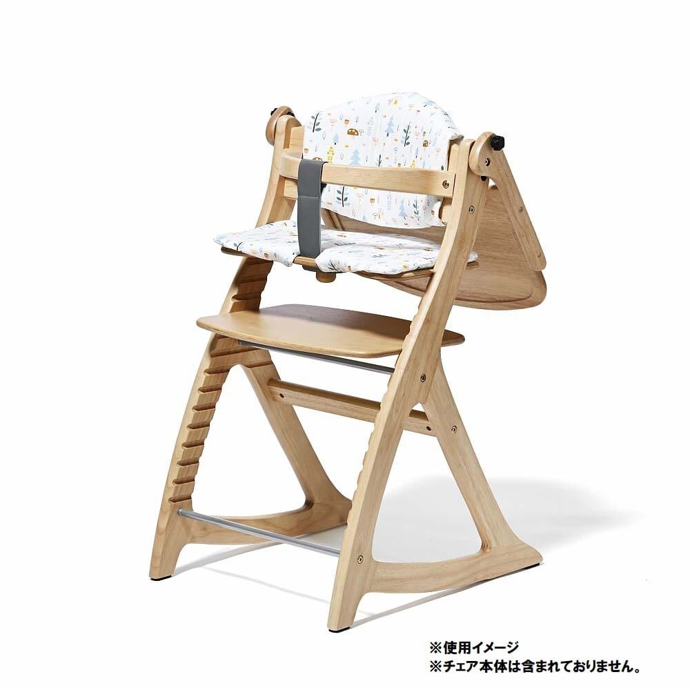 大和屋 yamatoya すくすくGL チェアクッション (フォレストホワイト