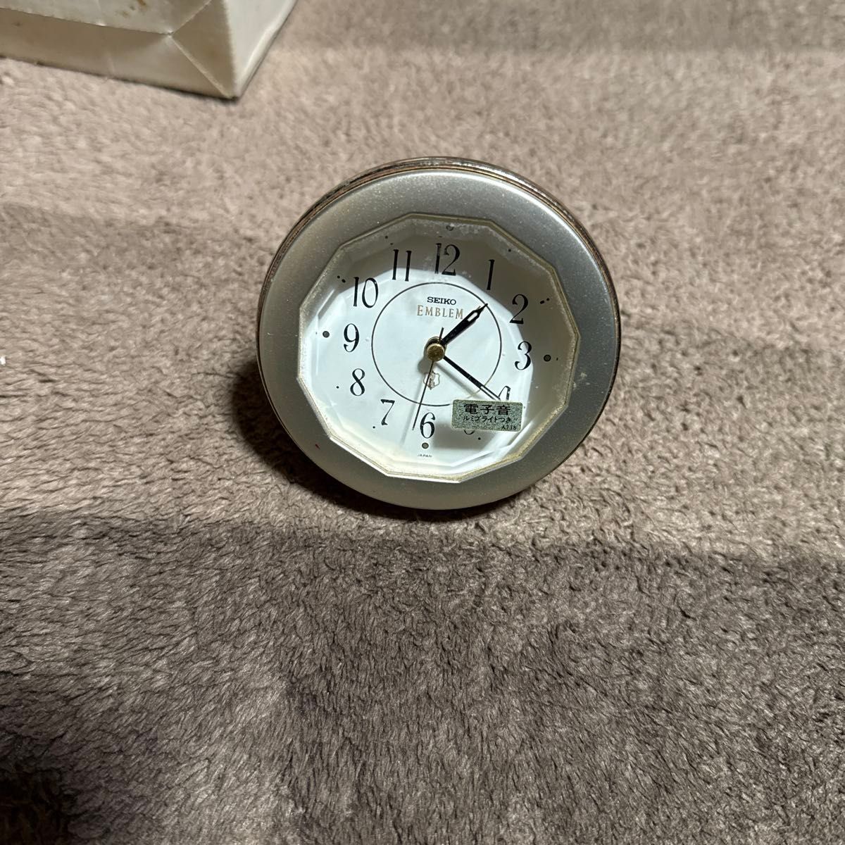 SEIKO ポストモダン 置時計 レトロ インテリア セイコー QZ219K