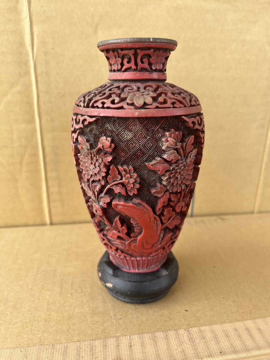 2026年最新】Yahoo!オークション -堆朱 花瓶の中古品・新品・未使用品一覧
