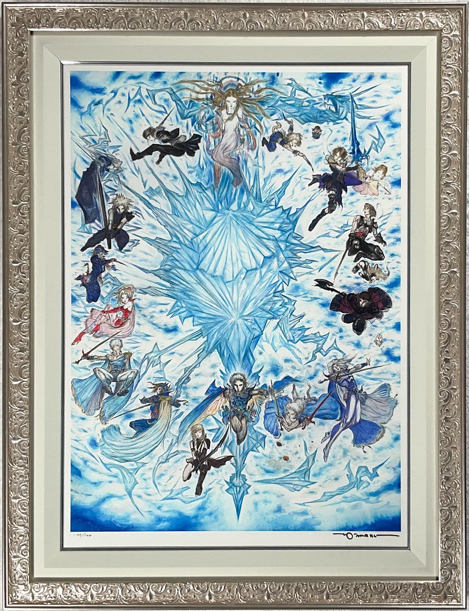 天野喜孝 リズム 62/100 アールビバン 正規品 ファイナルファンタジー