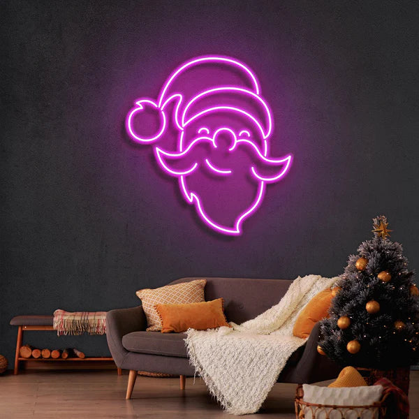 サンタのネオンサイン · クリスマスのネオンサイン · 部屋 ネオン