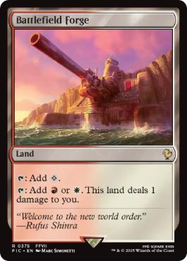 257)《戦場の鍛冶場/Battlefield Forge》[BRO] 土地R | 日本最大級 MTG