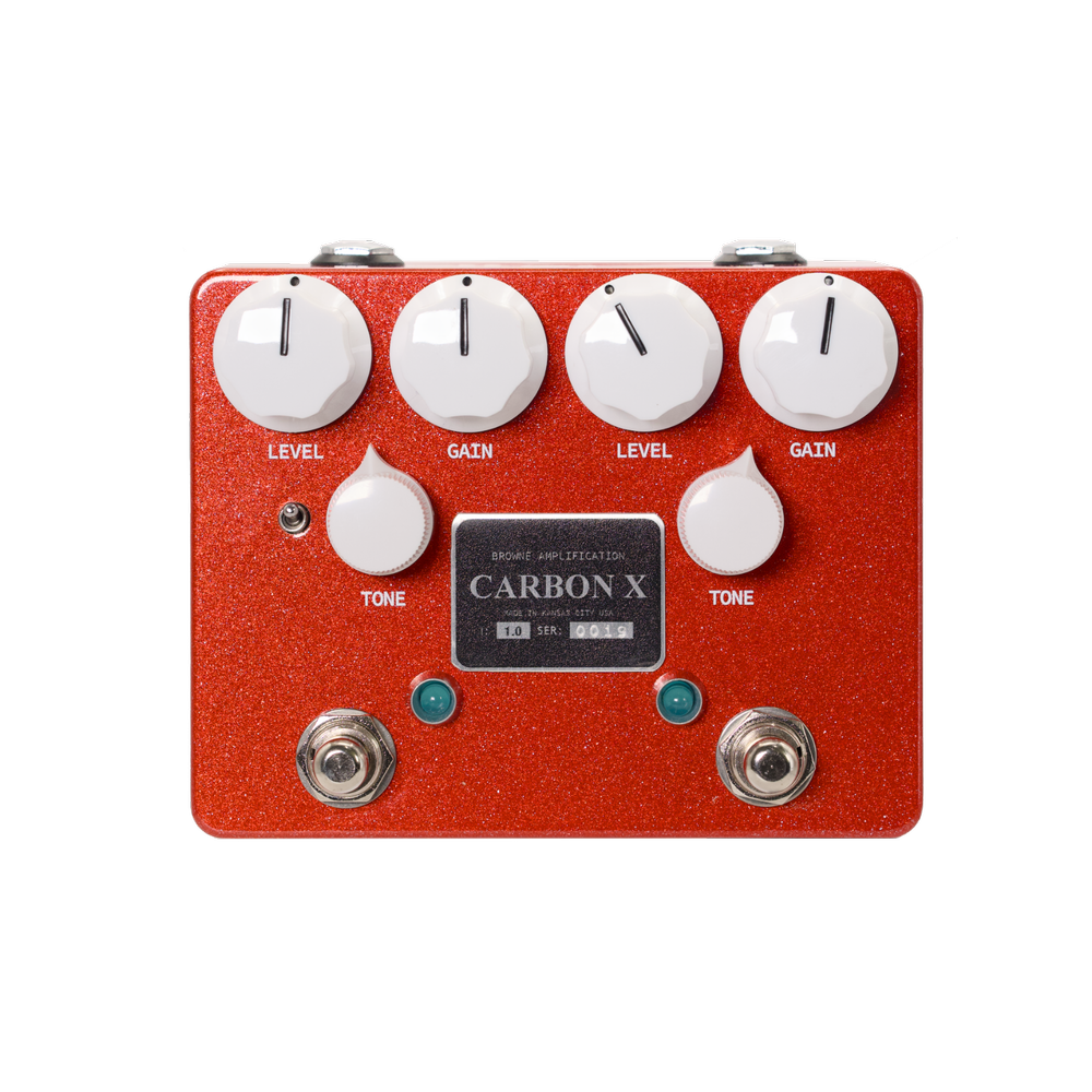 Carbon X Dual Overdrive — Browne Amplification