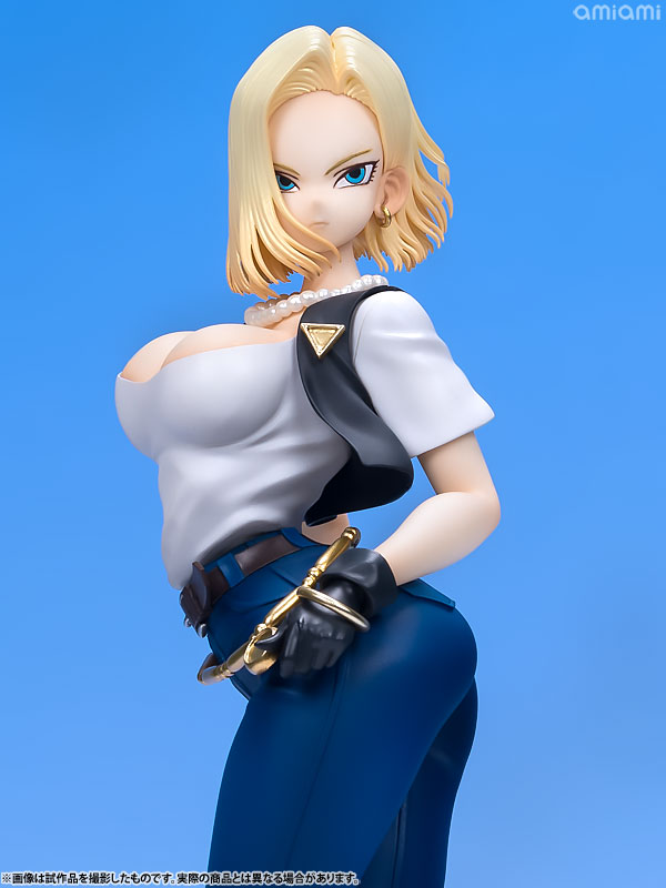 中古】(本体B+/箱B)ドラゴンボールギャルズ 人造人間18号 Ver.II 完成