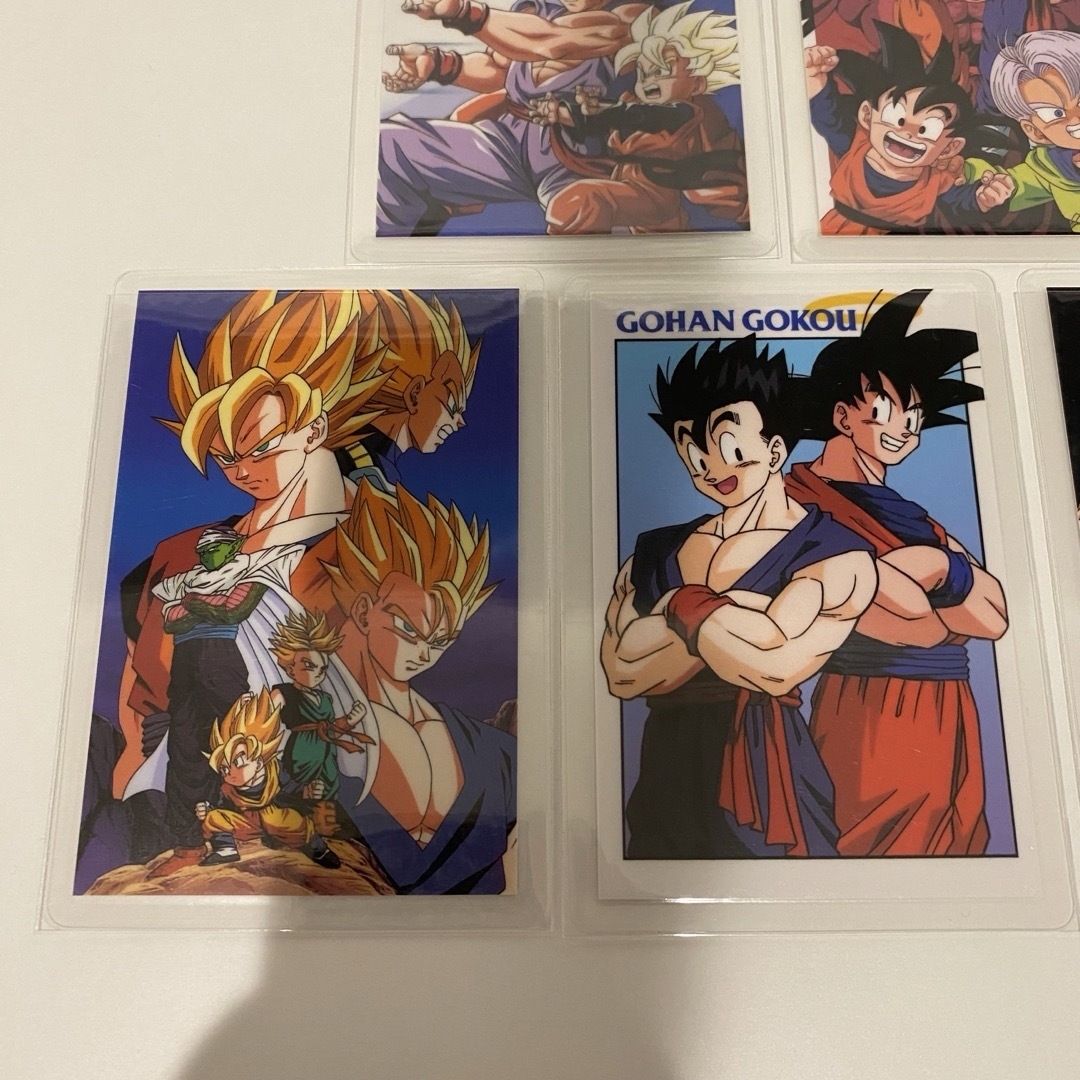 ドラゴンボール - ④ドラゴンボールZ ラミネートカード5枚セット 90