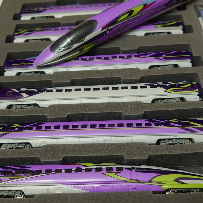 TOMIX 98959 JR500 7000系山陽新幹線(500 TYPE EVA)新世紀福音戰士限定