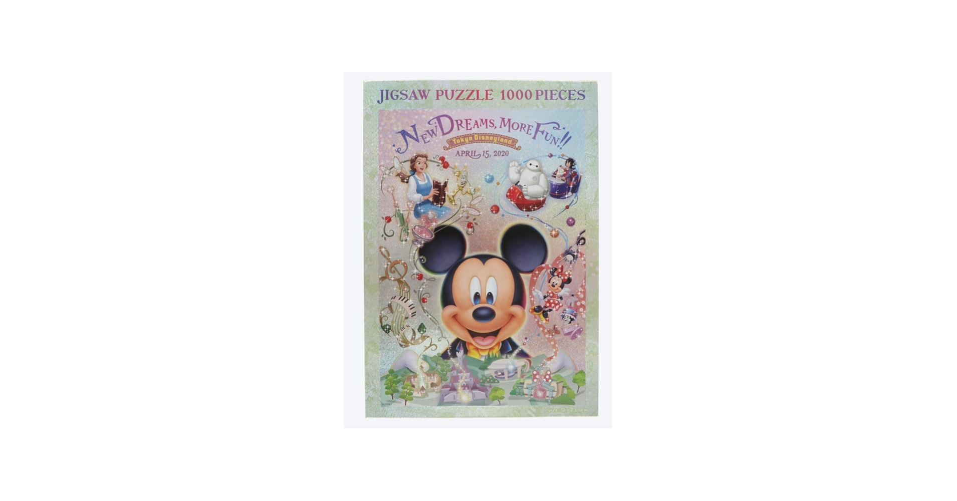 Amazon | TokyoDisneyResort ジグソーパズル 1000ピース ニュー