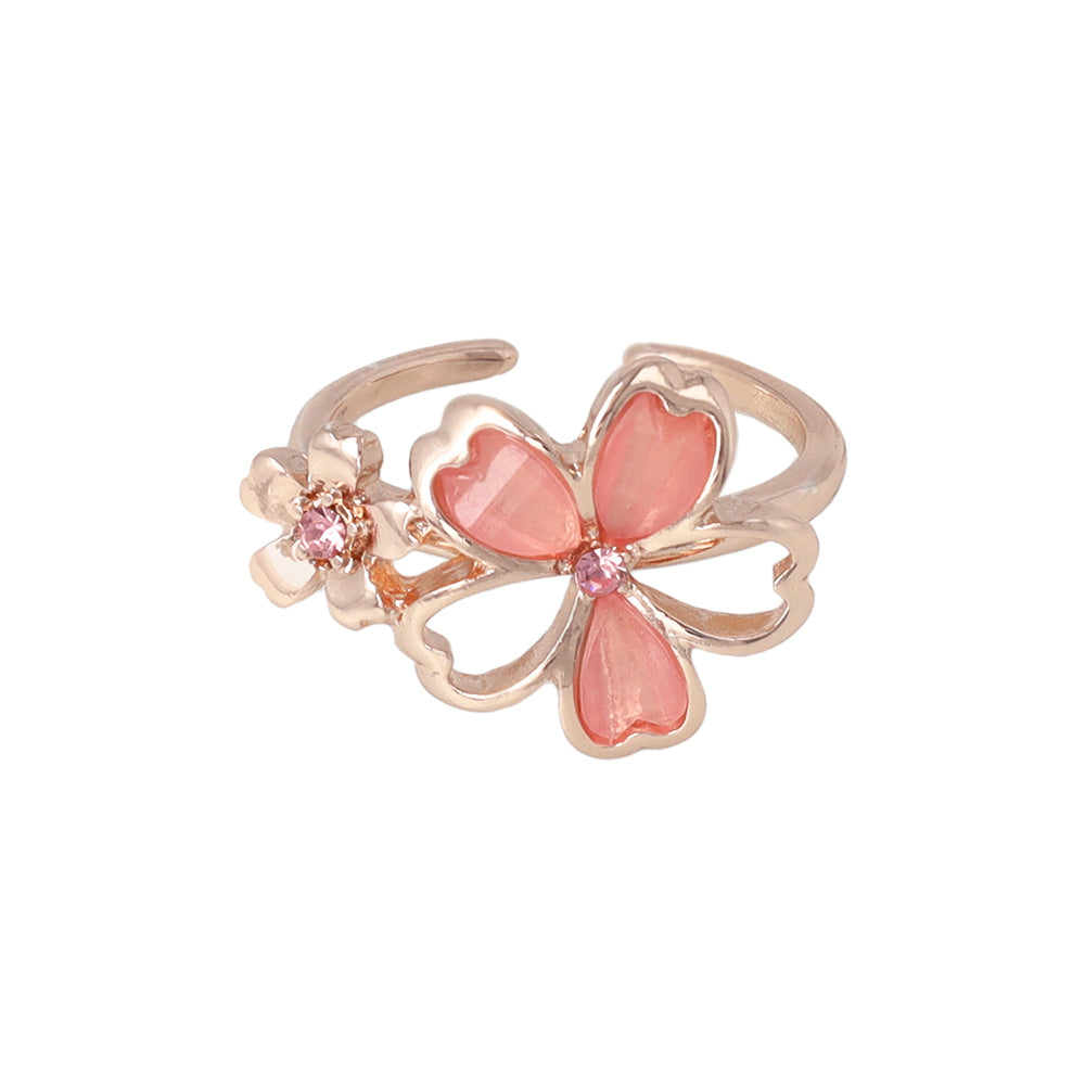 リング ニッケルフリー メタル 桜 ダブル フリーサイズ 指輪 – OSEWAYA