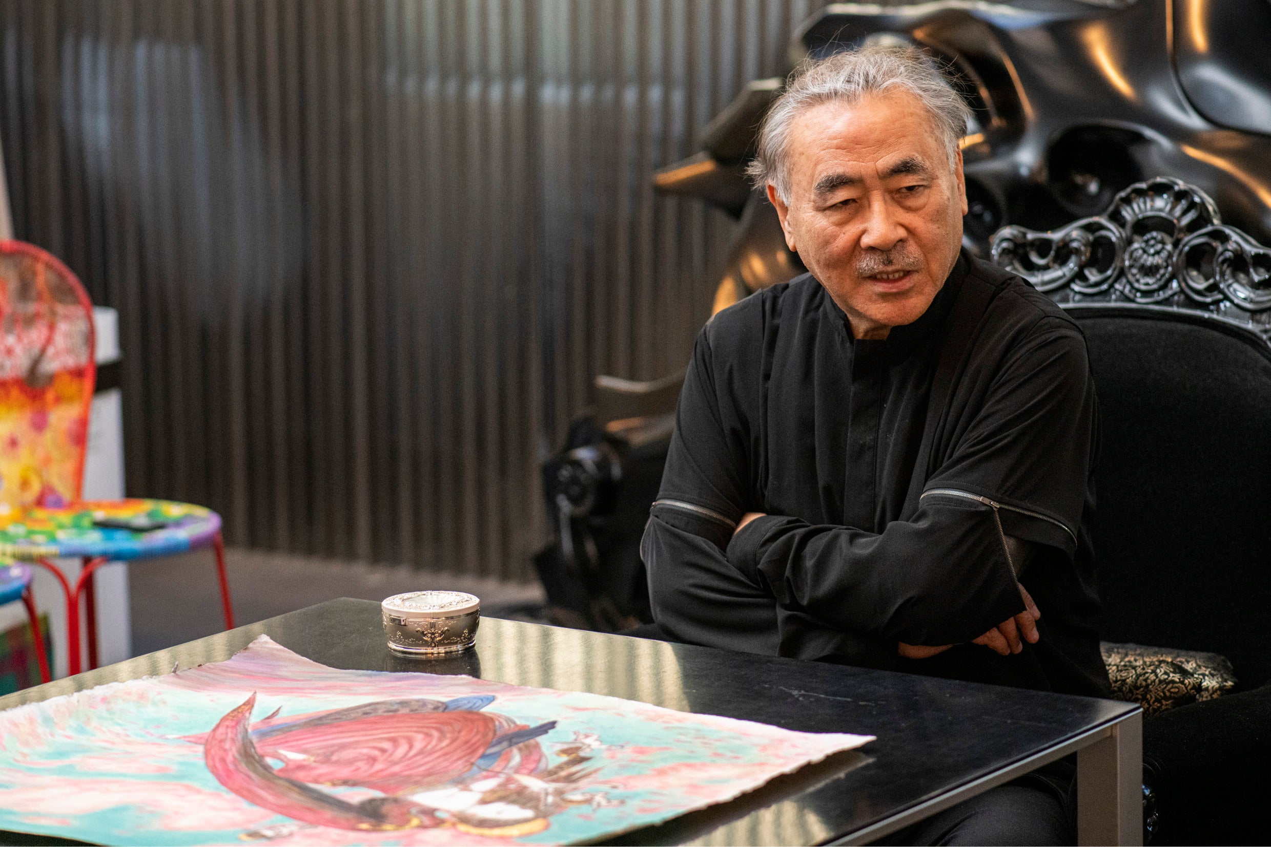 アート界の巨匠「天野喜孝」氏とカネボウ化粧品「ミラノコレクション