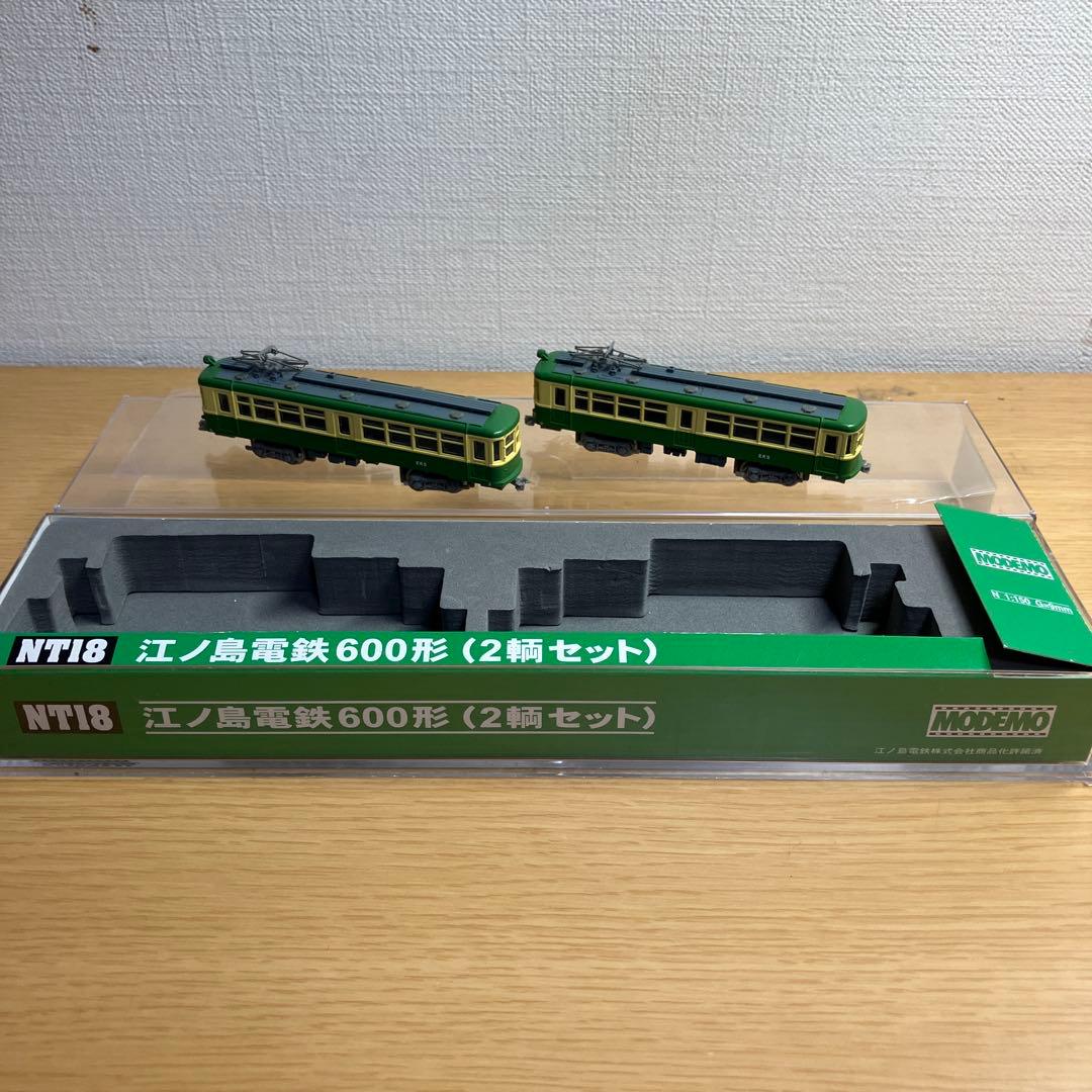 MODEMO 江ノ島電鉄600形 (2輌セット)NT18 江ノ島電鉄 600形 (2両セット) (鉄道模型) - ホビーサーチ 鉄道模型 N