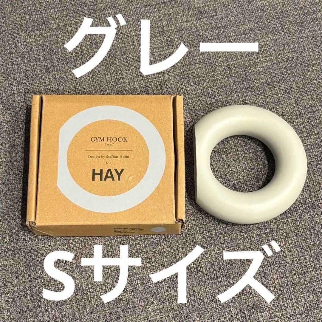 廃盤 HAY GYM HOOK Sサイズ グレー HAY GYM HOOK S グレー 廃盤品 取付パーツネジなし - メルカリ