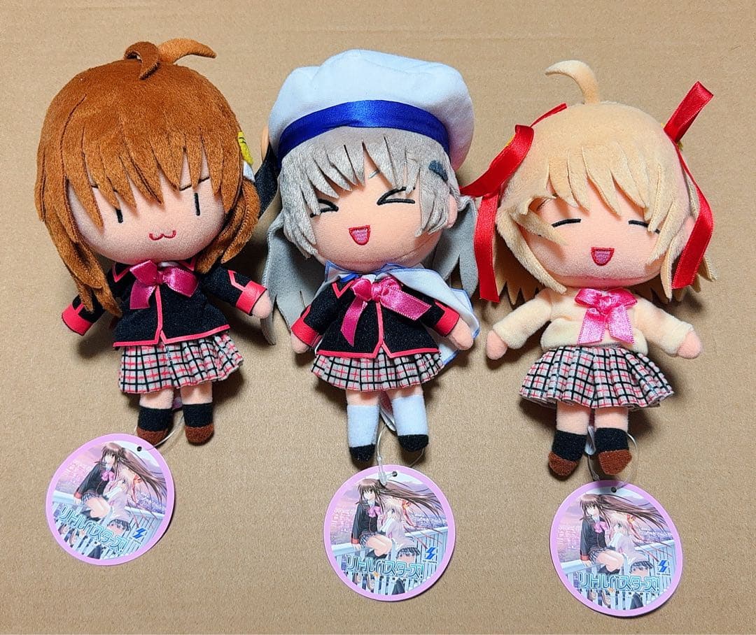 リトルバスターズ　まったりぬいぐるみ セット　key リトルツインスターズ ぬいぐるみSセット 210777 DOLLY MIX 50th